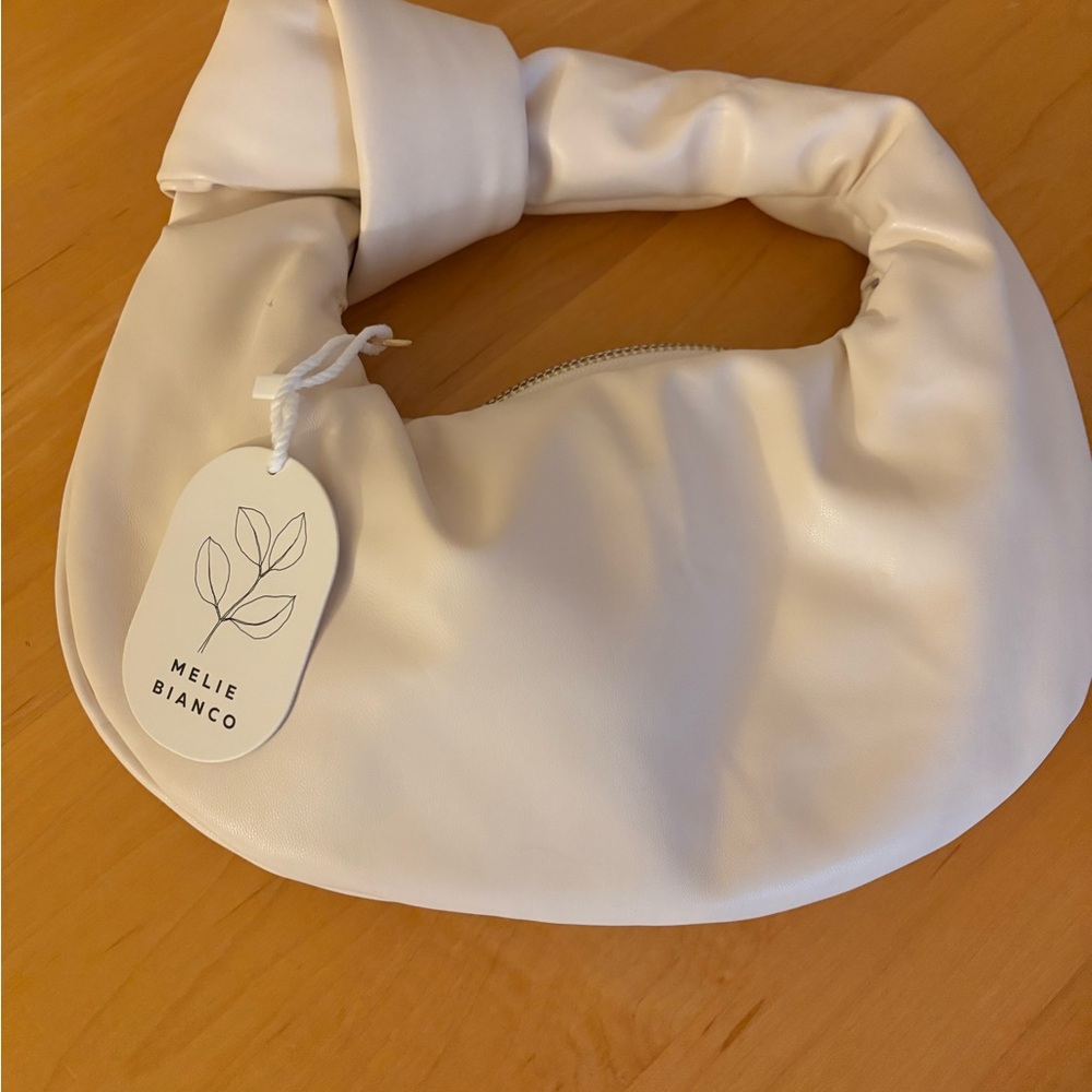 Melie Bianco White Handbag